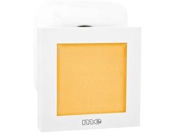 M-E Orange LED Nachtlicht met Automatisch Schemersensor White