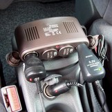 ProPlus 12V LED Car Sigaretten aansteker Splitter 4-Weg