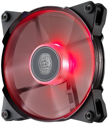 Cooler Master Case Fan Jetflo 120 Red LED's