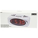 Balance Time Balance Time Red LED PLL Wekkerradio - White Balance Time Balance Time Red LED PLL Wekkerradio - White