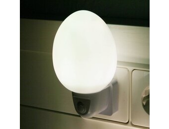Ansmann NL-2W Eivormig LED Nachtlampje - White