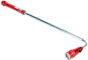 Perel 3 LED's Magnetische Zaklamp/Grijpstok Uifschuifbaar