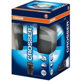 Osram Crosser 3 LED's XL Zaklamp Spotlight - Black