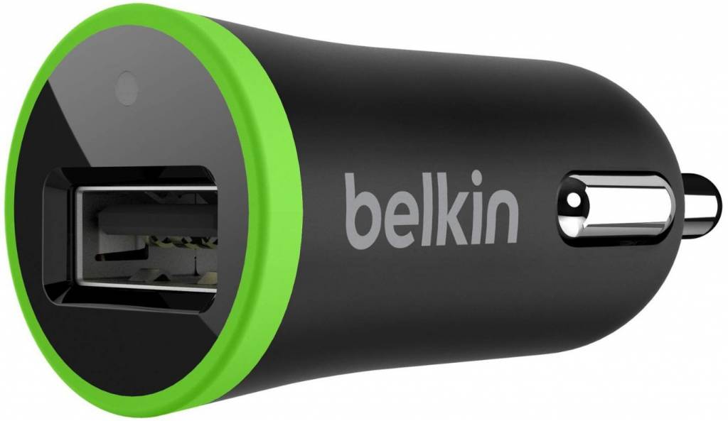 soep Kan worden berekend Pak om te zetten Belkin LED USB Autolader 2,1A - Green Ring Black kopen? - LEDClear.nl