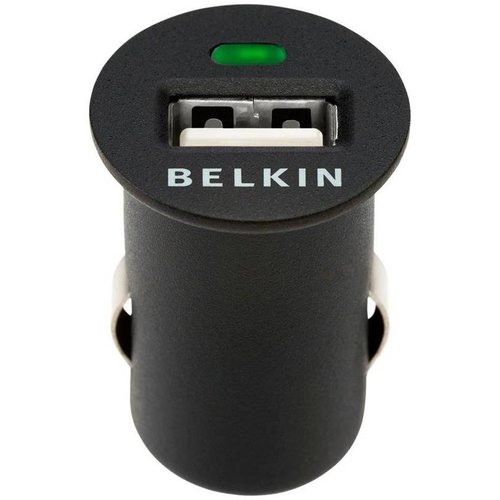 Belkin Belkin USB LED Micro Autolader - Black Belkin Belkin USB LED Micro Autolader - Black
