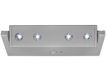 Briloner 4 LED's Design Sensor Lero Verlichting - Silver