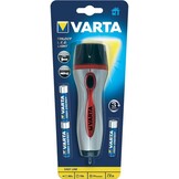 Varta Trilogy LED Zaklamp Silver/Red - Silver/Blue