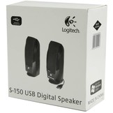 Logitech S150 Digital USB LED Speakersysteem - Black