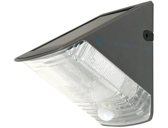 Ranex Olav Solar LED Muurlamp - Grey