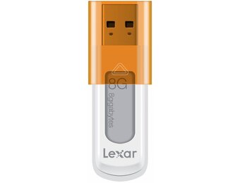 Lexar JumpDrive S50 8 GB LED Hi-Speed USB - Orange
