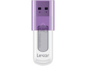 Lexar JumpDrive S50 64 GB LED Hi-Speed USB - Purple