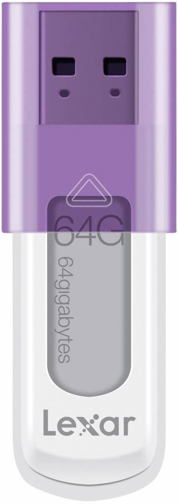 Lexar JumpDrive S50 64 GB LED Hi-Speed USB - Purple