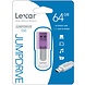 Lexar Lexar JumpDrive S50 64 GB LED Hi-Speed USB - Purple Lexar Lexar JumpDrive S50 64 GB LED Hi-Speed USB - Purple