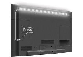 Konig USB LED TV-strip 90 CM - Cool White