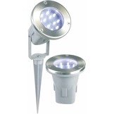 Ranex Todi LED Grondspot 3-set - Grey