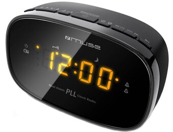 Muse M-150 CR Klokradio PLL - Black