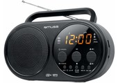 Muse M-088 R 2-band PLL Portable Radio - Black