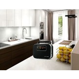 Muse M-081 R 2-band PLL Portable Radio - Black