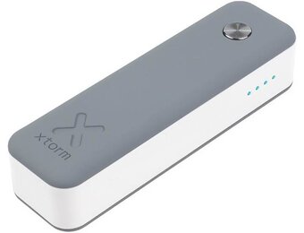 Xtorm LED Powerbank Move 2600 mAh - Antraciet