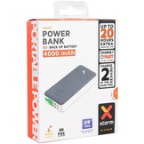 Xtorm LED Powerbank Go 4000 mAh - Antraciet