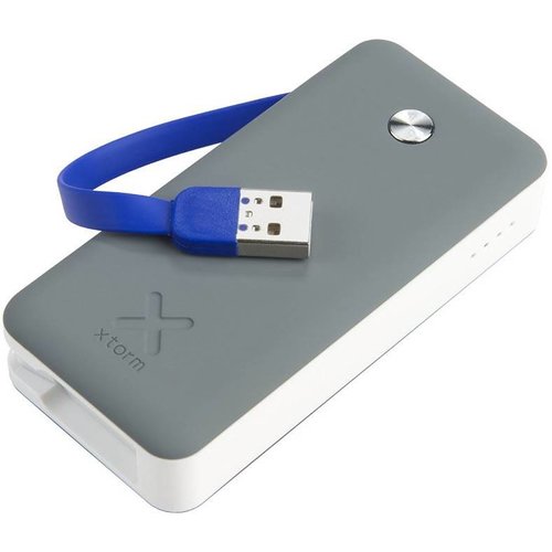 Xtorm Xtorm LED Powerbank Air 6000 mAh - Antraciet Xtorm Xtorm LED Powerbank Air 6000 mAh - Antraciet
