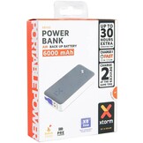 Xtorm LED Powerbank Air 6000 mAh - Antraciet