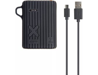 Xtorm LED Powerbank Waterproof Xtreme 9000 mAh - Black / Orange