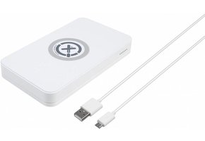Xtorm LED Powerbank Wireless 10000 mAh - White