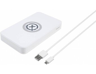 Xtorm LED Powerbank Wireless 10000 mAh - White