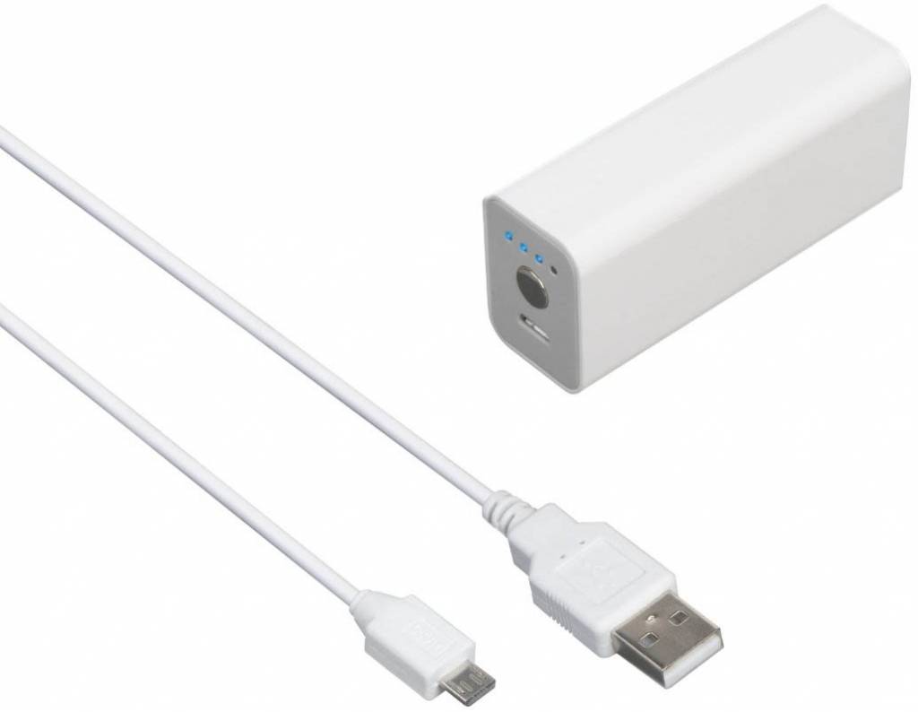 Xtorm LED Powerbank Pocket 2600 mAh - White