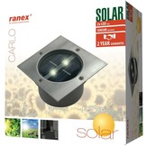 Ranex Carlo LED Solar Grondspot - Vierkant