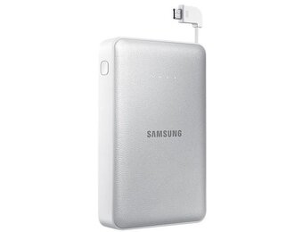 Samsung LED Universal External Battery Pack (11300 mAh) - Silver