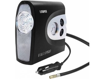ProPlus LED Luchtcompressor DeLuxe 12V - Black