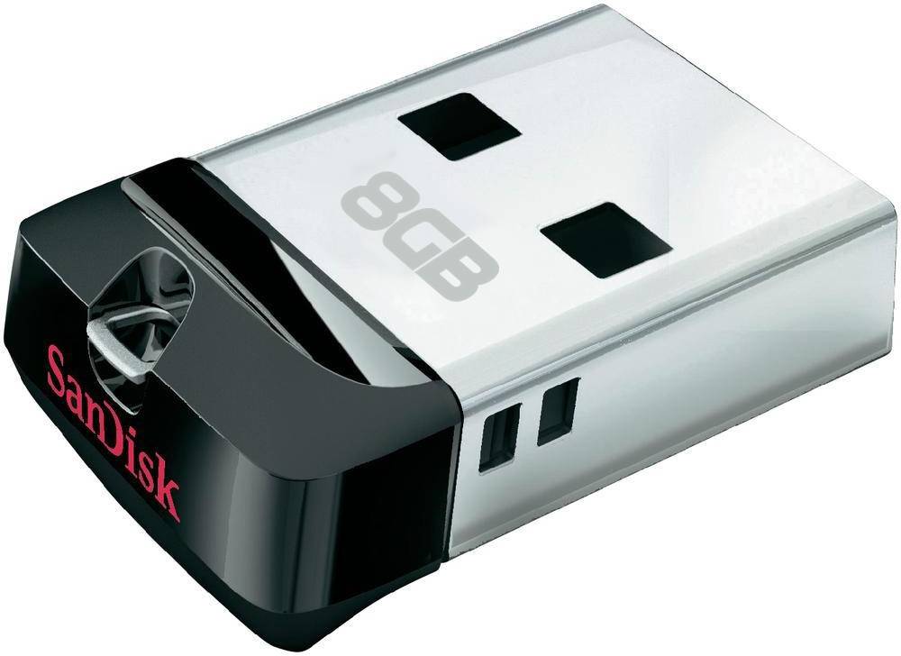 SanDisk LED USB-stick Cruzer Fit 8GB