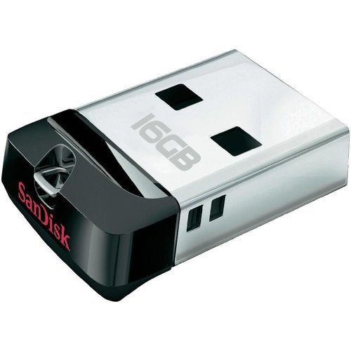 SanDisk SanDisk LED USB-stick Cruzer Fit 16GB SanDisk SanDisk LED USB-stick Cruzer Fit 16GB