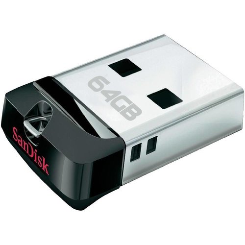 SanDisk SanDisk LED USB-stick Cruzer Fit 64GB SanDisk SanDisk LED USB-stick Cruzer Fit 64GB