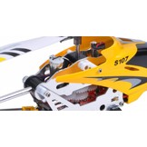 Syma S107G 3-Channel RC Mini LED Helicopter - Yellow
