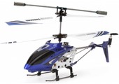 Syma S107G 3-Channel RC Mini LED Helicopter - Blauw