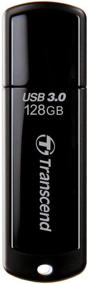 Transcend JetFlash 700 124GB LED USB 3.0 SuperSpeed - Black