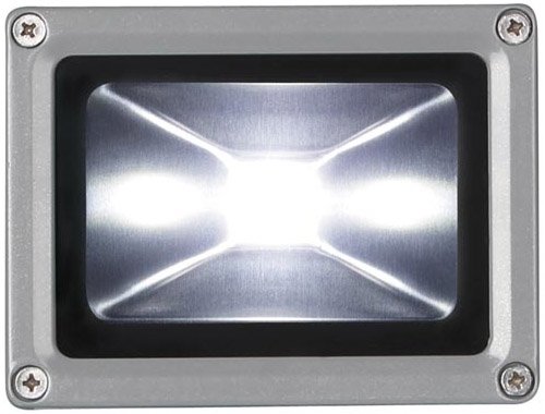 Perel LEDA3001CW-G COB 6500K LED Lamp 10 W - Grey