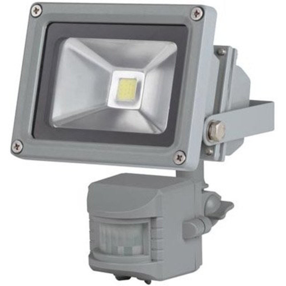 Perel LEDA3001CWGP COB 6500K LED Lamp met Bewegingssensor 10 W Grey