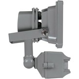 Perel LEDA3001CW-GP COB 6500K LED Lamp met Bewegingssensor 10 W - Grey