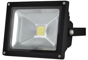 Perel LEDA3002CW-B COB 6500K LED Lamp 20 W - Black