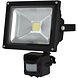 Perel Perel LEDA3002CW-BP COB 6500K LED Lamp met Bewegingssensor 20 W - Black Perel Perel LEDA3002CW-BP COB 6500K LED Lamp met Bewegingssensor 20 W - Black