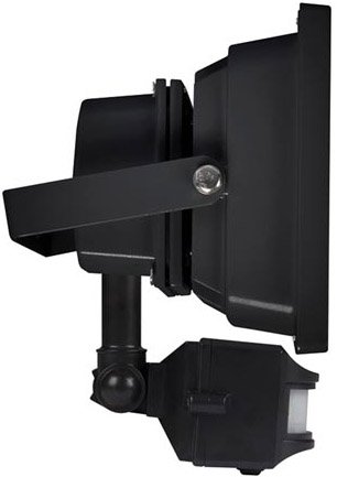 Perel LEDA3002CW-BP COB 6500K LED Lamp met Bewegingssensor 20 W - Black