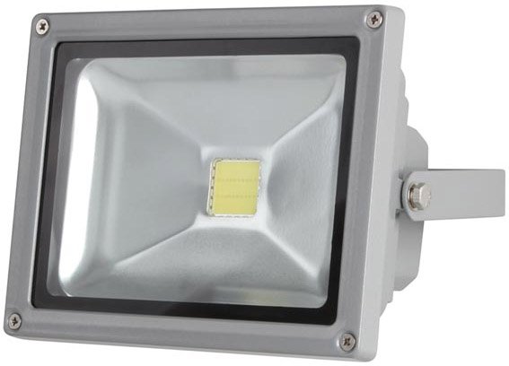Perel LEDA3002CW-G COB 6500K LED Lamp 20 W - Grey