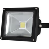 Perel LEDA3002WW-B COB 3800K LED Lamp 20 W - Black