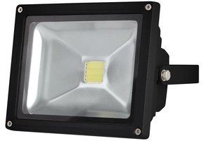 Perel LEDA3002WW-B COB 3800K LED Lamp 20 W - Black