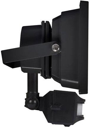 Perel LEDA3002WW-BP COB 3800K LED Lamp met Bewegingssensor 20 W - Black