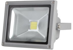 Perel LEDA3002WW-G COB 3800K LED Lamp 20 W - Grey